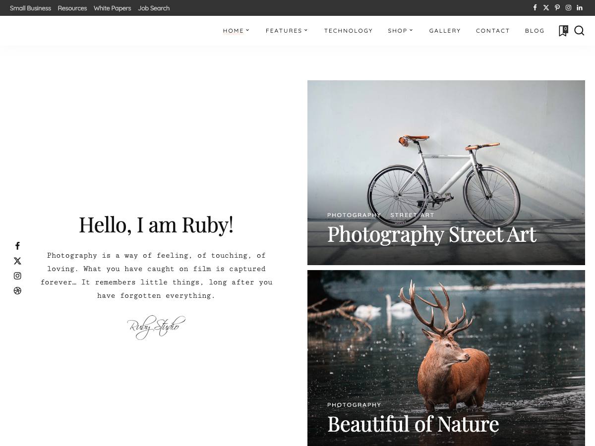 Photography demo
